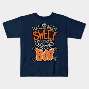 halloween Sweet and spooky Boo Kids T-Shirt